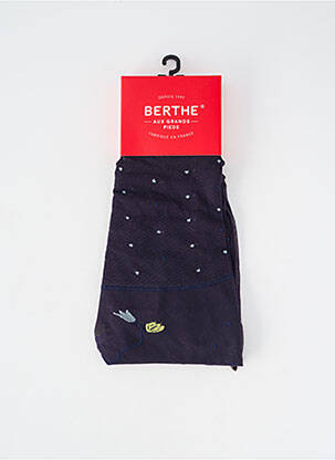 Colanți imprimeu fantezie albastru BERTHE AUX GRANDS PIEDS femme
