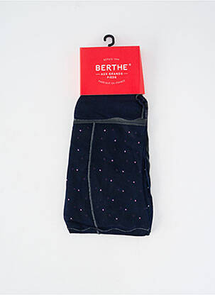 Colanți imprimeu cu buline albastru BERTHE AUX GRANDS PIEDS femme