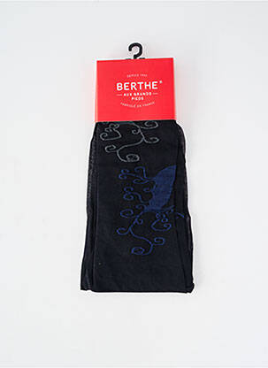 Colanți dres/colanți negru BERTHE AUX GRANDS PIEDS femeie