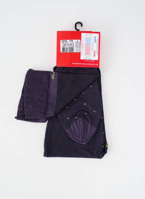 Colanți imprimeu fantezie albastru BERTHE AUX GRANDS PIEDS femme