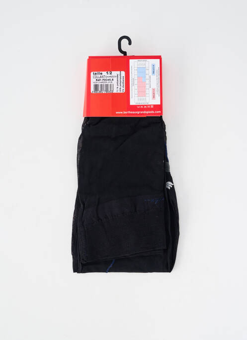 Colanți imprimeu fantezie negru BERTHE AUX GRANDS PIEDS femme