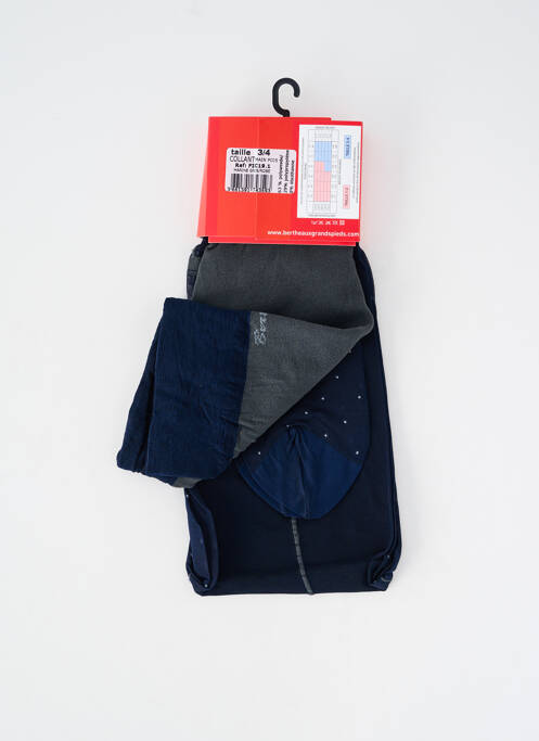 Colanți imprimeu cu buline albastru BERTHE AUX GRANDS PIEDS femme