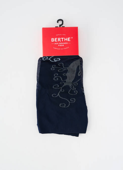 Colanți dres/colanți albastru BERTHE AUX GRANDS PIEDS femme