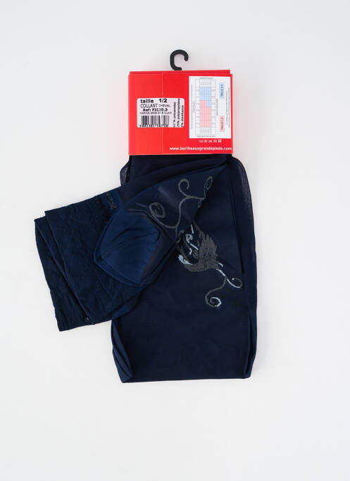 Colanți dres/colanți albastru BERTHE AUX GRANDS PIEDS femme