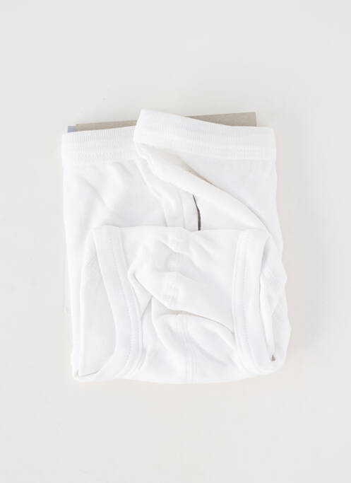 Chilot țesătură poplin alb JET homme