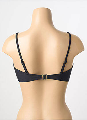 Sutien de costum de baie elasticitate top bentiță negru LAGON BLEU femeie
