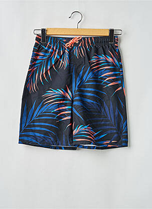 Șort de baie efect material satinat negru SUN PROJECT garcon