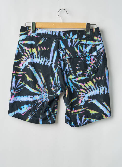 Șort de baie imprimeu fantezie negru SUN PROJECT homme