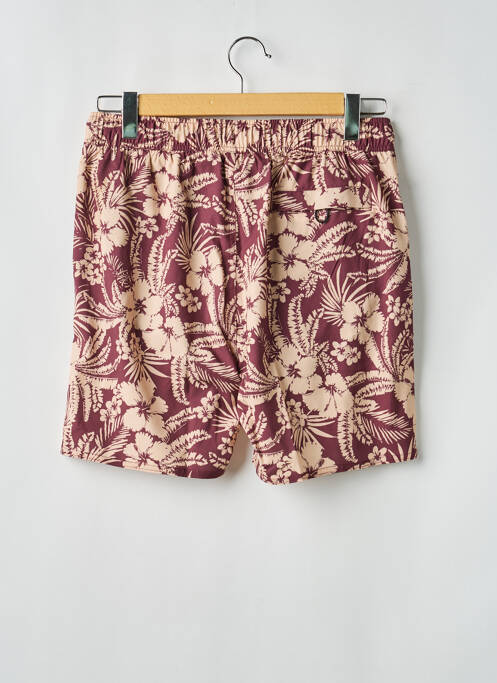 Șort de baie efect material satinat bej BARTS homme