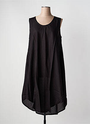 Rochie de plajă fără mâneci negru LAGON BLEU femme