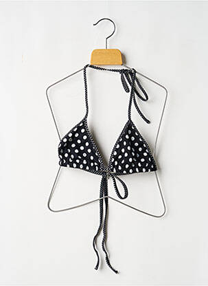 Sutien de costum de baie elasticitate top triunghiuri negru LITTLE MARCEL femeie