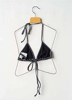 Sutien de costum de baie elasticitate top triunghiuri negru LITTLE MARCEL femeie