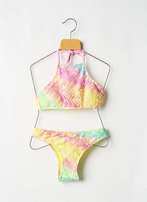 Costum de baie din două piese elasticitate galben BORABORA femeie