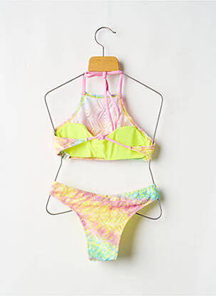 Costum de baie din două piese elasticitate galben BORABORA femeie