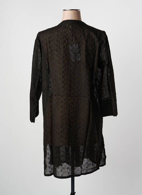 Rochie de plajă guler în v negru LAGON BLEU femme