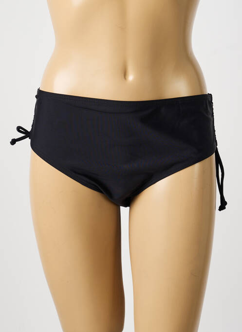 Chiloți de baie elasticitate chiloți negru LAGON BLEU femme