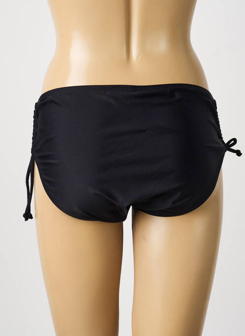 Chiloți de baie elasticitate chiloți negru LAGON BLEU femme