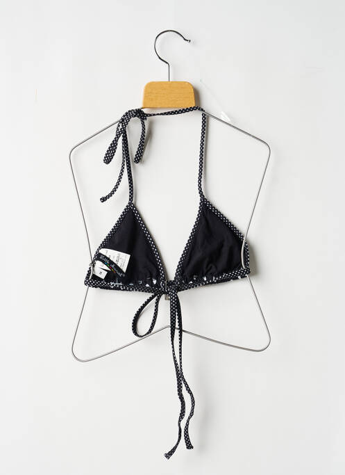 Sutien de costum de baie elasticitate top triunghiuri negru LITTLE MARCEL femme