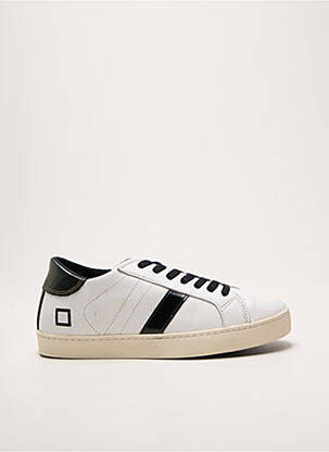 Adidași țesătură satinată vârf rotund alb DATE băiat
