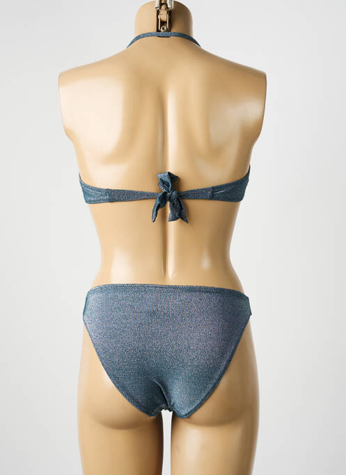 Costum de baie din două piese elasticitate top bentiță verde ADMAS femme