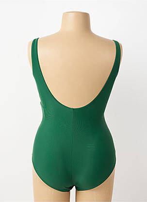 Costum de baie dintr-o singură piesă imprimeu fantezie top sutien modelat verde YSABEL MORA femme