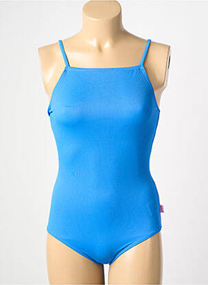 Costum de baie dintr-o singură piesă albastru SEAFOLLY fată