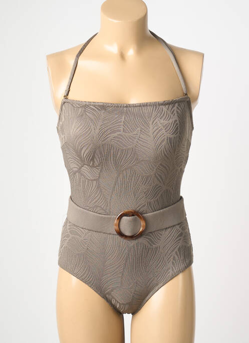 Costum de baie dintr-o singură piesă verde ADMAS femme