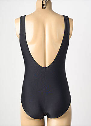 Costum de baie dintr-o singură piesă elasticitate negru LAGON BLEU femeie