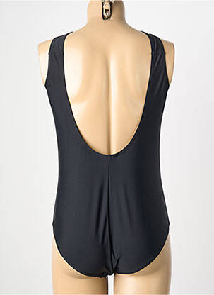 Costum de baie dintr-o singură piesă elasticitate top sutien modelat negru LAGON BLEU femeie