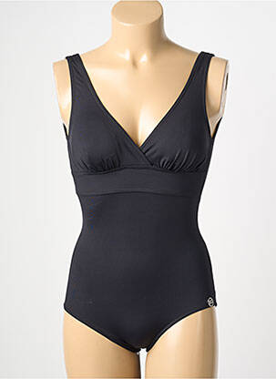 Costum de baie dintr-o singură piesă elasticitate top sutien modelat negru SUN PLAYA femeie