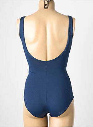 Costum de baie dintr-o singură piesă elasticitate top sutien modelat albastru SUN PLAYA femeie