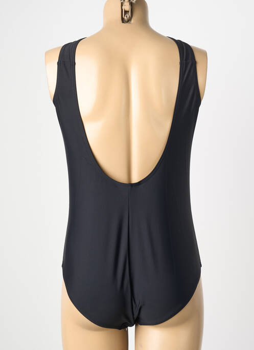 Costum de baie dintr-o singură piesă elasticitate top sutien modelat negru LAGON BLEU femme