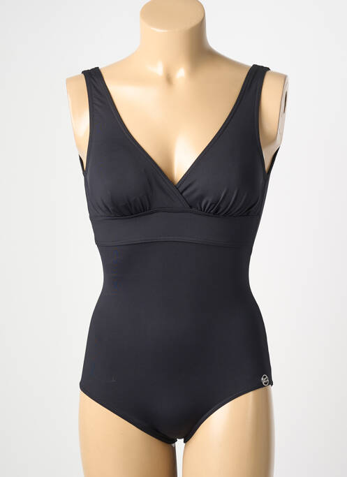 Costum de baie dintr-o singură piesă elasticitate top sutien modelat negru SUN PLAYA femme