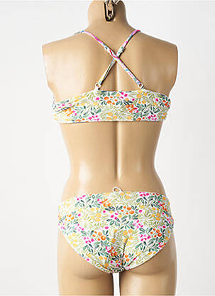 Costum de baie din două piese elasticitate alb SEAFOLLY fată