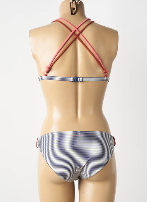 Costum de baie din două piese elasticitate albastru PROTEST fille