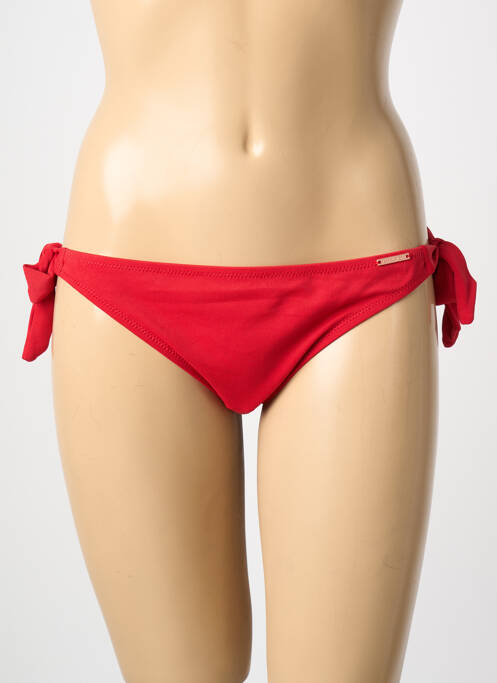 Chiloți de baie elasticitate bikini roșu YSABEL MORA femme