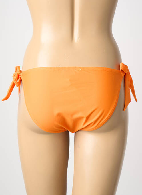 Chiloți de baie elasticitate bikini portocaliu LAGON BLEU femme