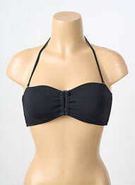 Sutien de costum de baie elasticitate sutien cu susținere înaltă și burete detașabil negru SEAFOLLY femme