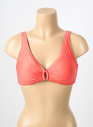 Sutien de costum de baie elasticitate top sutien modelat roz TESSY femme