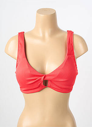 Sutien de costum de baie elasticitate top sutien modelat roz PROTEST femeie