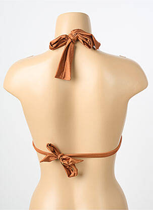 Sutien de costum de baie elasticitate top triunghiuri maro RIO DE SOL femeie
