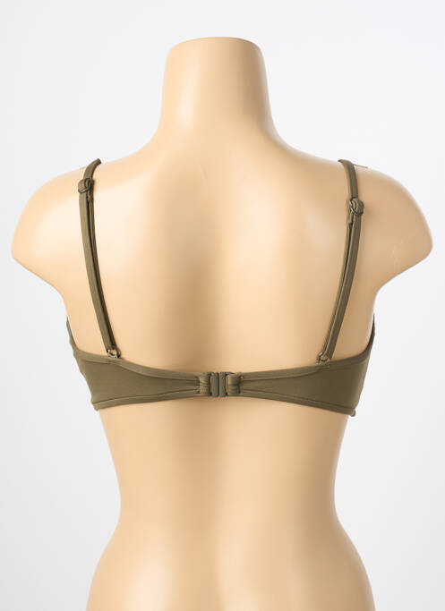 Sutien de costum de baie elasticitate top sutien modelat verde SEAFOLLY femme