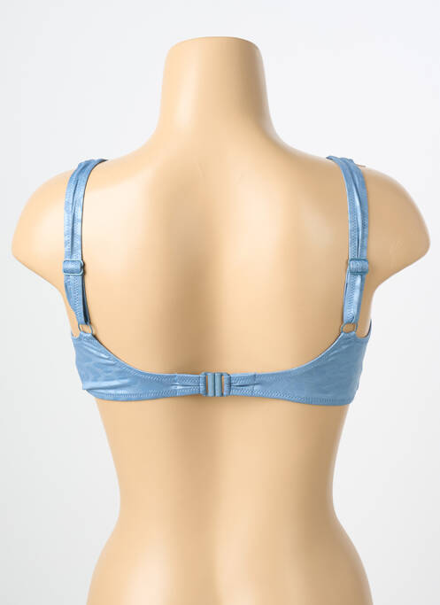 Sutien de costum de baie elasticitate top sutien modelat albastru TESSY femme