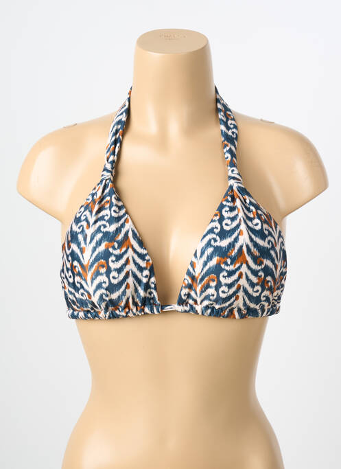 Sutien de costum de baie elasticitate top triunghiuri albastru RIO DE SOL femme