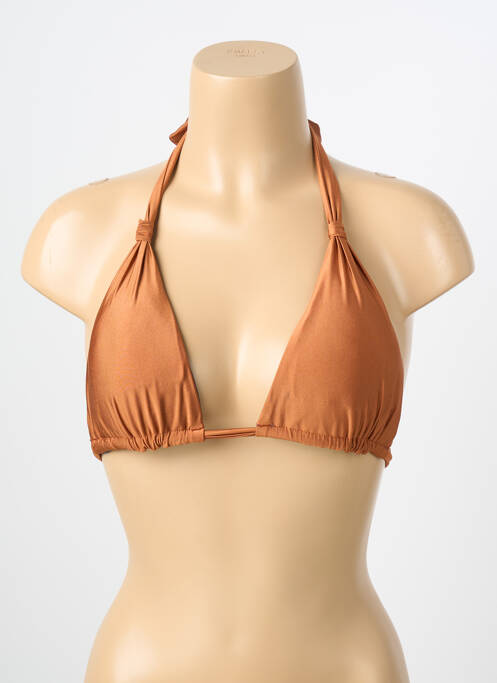 Sutien de costum de baie elasticitate top triunghiuri maro RIO DE SOL femme