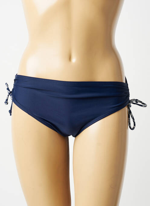 Chiloți de baie elasticitate chiloți albastru LAGON BLEU femme