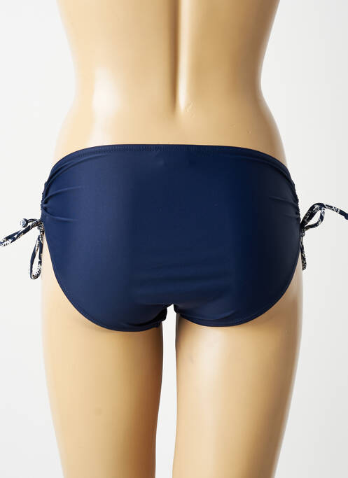 Chiloți de baie elasticitate chiloți albastru LAGON BLEU femme