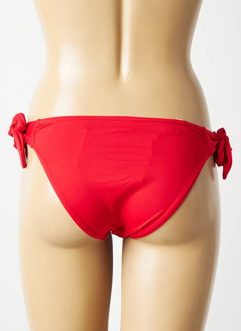 Chiloți de baie elasticitate bikini roșu LPB femme