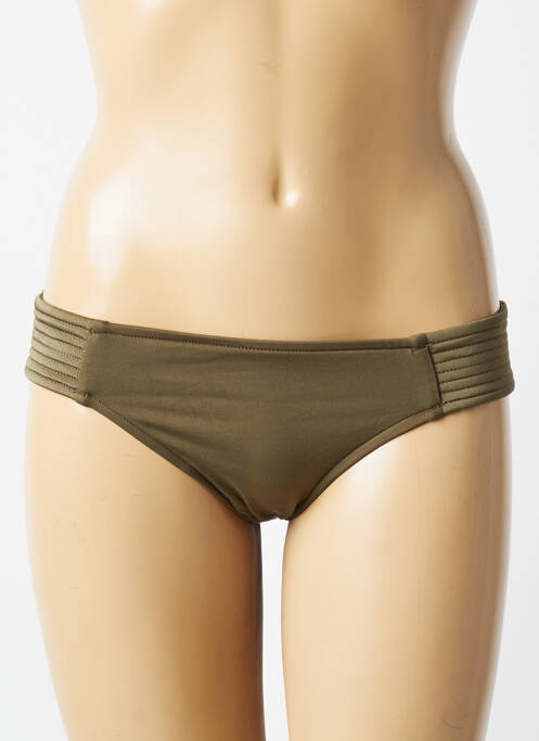 Chiloți de baie elasticitate chiloți verde SEAFOLLY femme