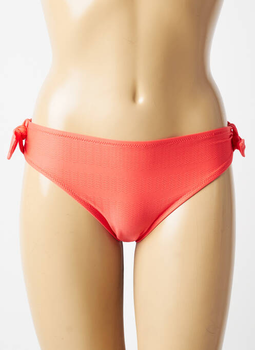 Chiloți de baie elasticitate bikini portocaliu TESSY femme
